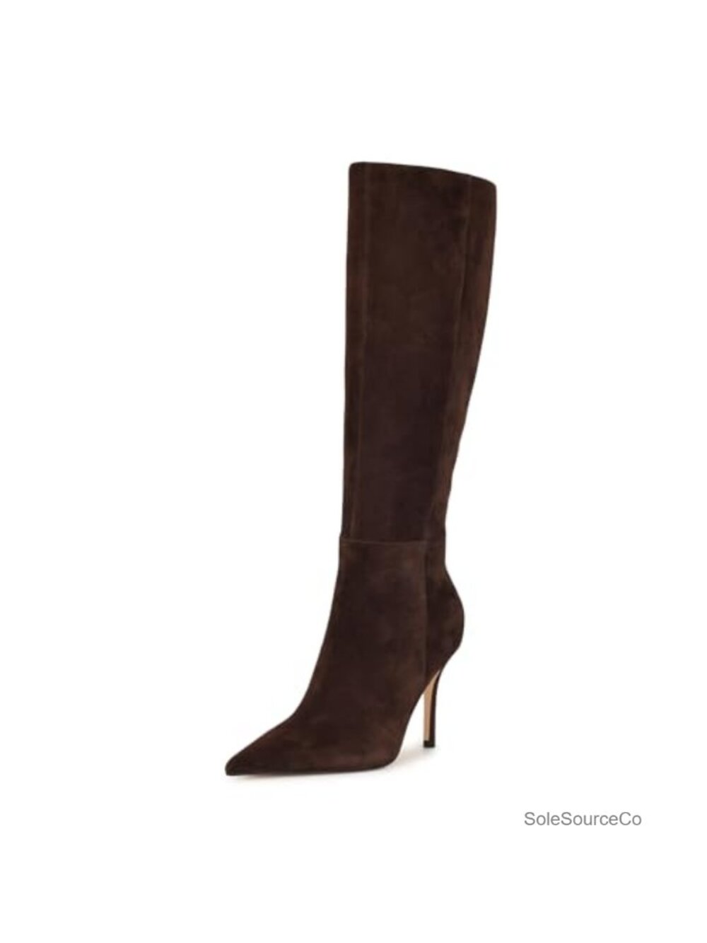 Nine West Gerty Knee-High Suede Dress Boots